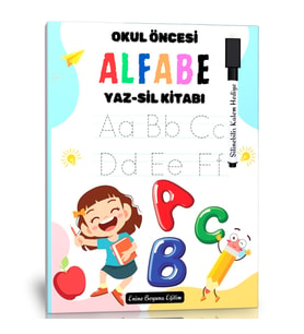 Okul Öncesi Alfabe YAZ-SİL Kitabı