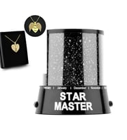 Kişiye Özel Melek Kanatlı Kolye Ve Star Master Gece Lambası