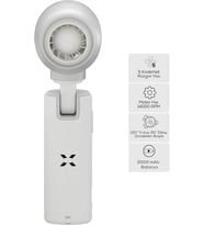 Lexroo El Vantilatörü Taşınabilir 14000 RPM 7 Saat Şarjlı 5 Kademe Mini Fan X6101 (Beyaz)