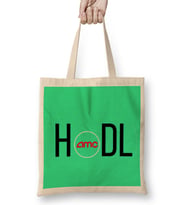 HOLD AMC stock TO THE MON Bez Çanta Uzun Saplı