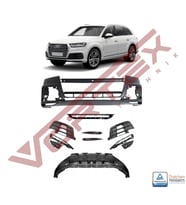Audi Q7 2015 Sonrası Ön Tampon Set S-Line (2 Sensörlü)