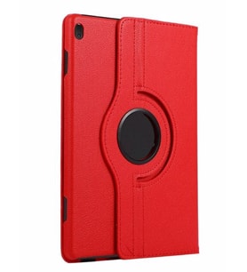 Lenovo M10 TB-X505F X505X X605L X605F Kılıf 360 Dönebilen Standlı Case (Kırmızı)