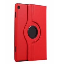 Lenovo M10 TB-X505F X505X X605L X605F Kılıf 360 Dönebilen Standlı Case (Kırmızı)