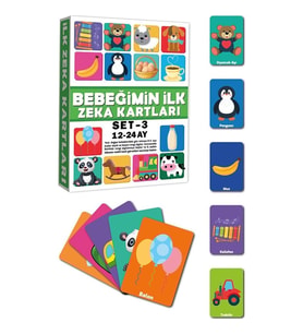 2212 Eğitici Kartlar 12-24 Ay Zeka Kartları -Dıytoys