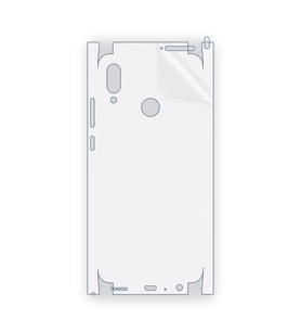 SChitec HUAWEI Enjoy 9s Overseas version Uyumlu Fullbody Arka Kaplama Hidrojel Koruyucu Film