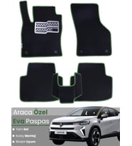 RENAULT CAPTUR 2 (2020-2023) Uyumlu EVA Paspas Tam Set–Araca Özel,Oto Paspas