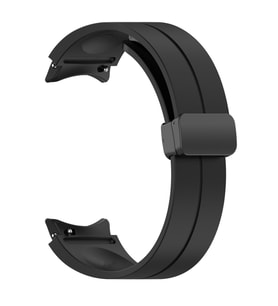 Samsung Galaxy Watch 4 40mm Uyumlu Kordon Silikon Metal Mıknatıslı Toka Zore KRD-84 Kayış