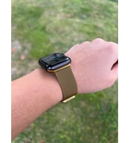 Apple Watch Kordon Gold Hasır Kordon 38-40-41 mm (Unisex)