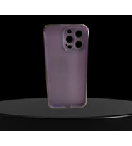 İphone 15 Pro Max Mor Renk Premium Kalite esnek silikon telefon kılıfı