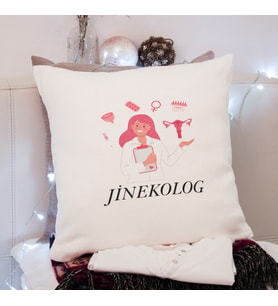 Jinekolog Tasarımlı Yastık