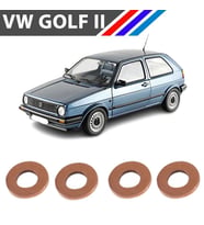 VW Golf II Diesel Enjektör Pulu Düz Tip 4 Adetli Set