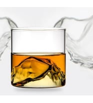 Buzdağı Görünümlü Viski Shot Bardağı