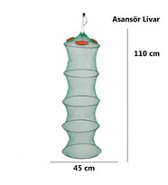 Effe Şamandıralı ip Livar 110cm x 45cm Asansör Livar HG241