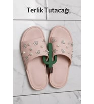 Kaktüs Şeklinde Kendinden Yapışkanlı Terlik Tutacağı