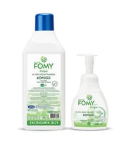 FOMY Doğal Narin El Temizleme Köpüğü Özenle Hazırlanmış Nemlendirici Yenileyici Formül 300+1800ml