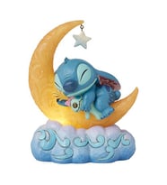 Stitch Ve Scrump On Led Moon Lisanslı Figür Biblo