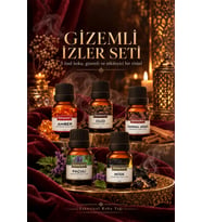 Gizemli İzler Seti 5’li Esansiyel Koku Yağı – Difüzör ve Buhurdanlık Esansı