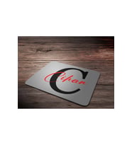 KİŞİYE ÖZEL C HARF BASKILI MOUSE PAD