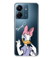 Xiaomi Redmi 13C Uyumlu Ördek Desenli Şeffaf Telefon Kılıfı