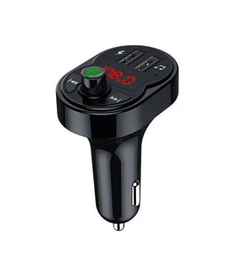 Concord C615  3.1A Çift USB Şarj  Flash Bellek Girişi  Bluetooth Fm Transmitter (Siyah)
