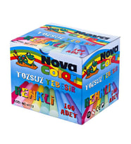 Nova Color 100lü Tozsuz Tebeşir Renkli NC4113