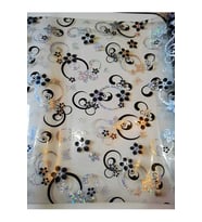 ŞEFAF  Masa Örtüsü 120cm X 120cm 1.8mm Pvc Masa Örtüsü Desenli Koruyuc (Çok Renkli)