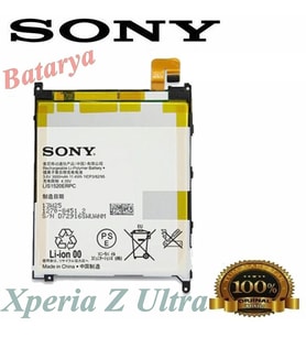 Sony Xperia Z Ultra Batarya Sony Xperia C6835 XL39H Uyumlu Yedek Batarya