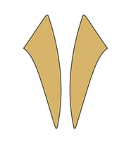 Cg Gold Çamurluk Yan Sticker