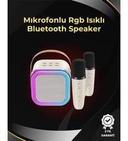 Kompakt Tasarımlı ve Kolay Taşınabilir Karaoke Sistemi