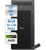 Dell Pro Max Tower T2 Ultra 7 265 24GB Ddr5 2tb SSD 4GB/A400 Windows 11 Pro 360W Masaüstü Iş Istasyonu FCT2250A400P07 + Zettausb