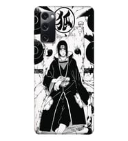 Samsung Galaxy S20 FE Uyumlu Itachi Uchiha Tasarımlı Şeffaf Telefon Kılıfı