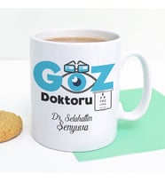 İsme Özel Göz Doktoru Kupa Bardak