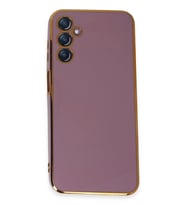 Galaxy M14 5G Kılıf Volet Silikon - Mor