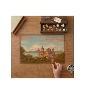 Masallar Ülkesi - Manzara Tasarımı 240 parça Ahşap Puzzle Ahşap Kutuda MP08945