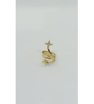 Yıldız Işıltısı Çoklu Earcuff – Altın Gökyüzü