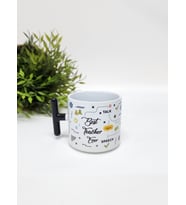 Öğretmenler İçin İngilizce Kelime ve Best Teacher Ever Yazılı Porselen T Kupa Bardak Latte Fincanı