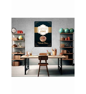 Aşure Günü Mübarek Olsun Fotoğraf Panosu Branda 100x150