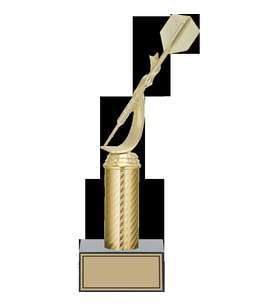 ODAK KUPA - Figürlü Kupalar - Dart Figürlü Kupalar FG-007 B - 30 cm
