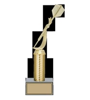 ODAK KUPA - Figürlü Kupalar - Dart Figürlü Kupalar FG-007 B - 30 cm