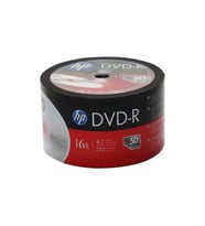 HP DVD-R 16X 4,7GB 50'Li Spindle