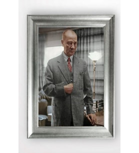 Gümüş Çerçeveli Atatürk Tablo a236