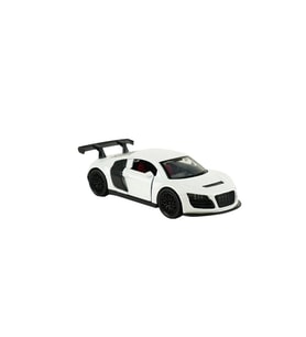 Mulvxurg  Urg02 Die Cast Metal Çek Bırak Beyaz Spor Araba (Mulvix)
