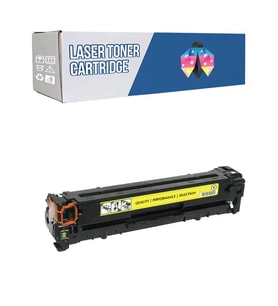 Safir Toner Hp 125A-CB542A Laserjet CM1312nfi Sarı 1.400 Syf Muadil Toner
