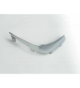 Opel Corsa D 2011-2014 Uyumlu Sis Far Izgara Cıtası Nikelajlı Sağ
