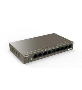 TENDA TEG1110PF-8-102W 10PORT 10/100/1000 SWITCH