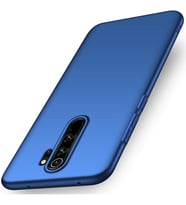 Oppo A5-A9 2020 Kamera Çıkıntılı Soft Silikon (Lacivert)