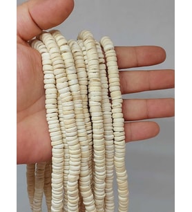 Hindistan Cevizi Kabuğu Ahşap Dizi Silindir Kesim 2.5*8mm (53068)