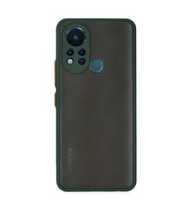 İnfinix 11S Kılıf Montreal Kapak - Yeşil