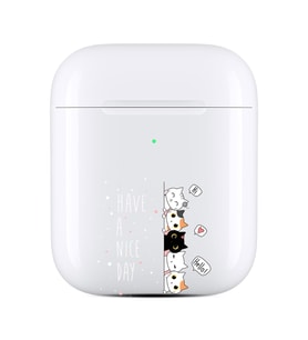 Kulak İçi Kulaklık Uyumlu Kılıf Hd Kapak Desenli Cats Family