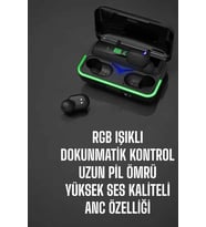 Bluetooth Kulaklık Powerbankli Yüksek Ses Kaliteli Şarj Göstergeli